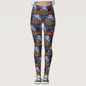 Leggings Halloween Havanais Éffrayant (Devant)
