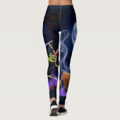 Leggings Halloween/Jambes de sorcière (Dos)