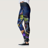 Leggings Halloween/Jambes de sorcière (Gauche)