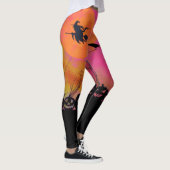 Leggings Halloween les jambes des femmes (Droite)