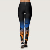 Leggings Halloween Maison Hantée (Dos)