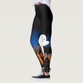 Leggings Halloween Maison Hantée (Gauche)