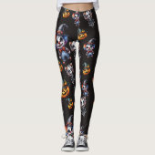 Leggings Halloween noir mignon (Devant)