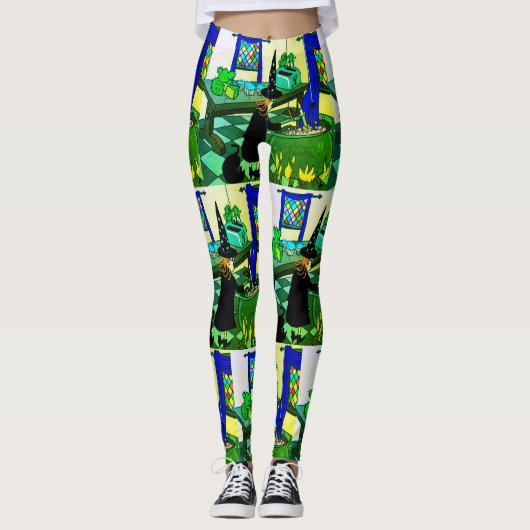 Leggings HaLLowEEn par dalDesignNZ (Devant)