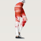 Leggings Halloween rouge (Droite)
