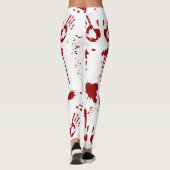 Leggings Halloween sanglante Sanglante (Dos)