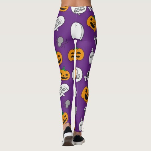 Leggings Halloween si effrayant (Dos)