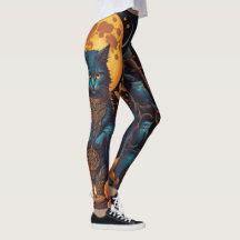 Halloween sorcière de chat noir magique