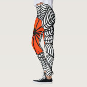 Leggings Halloween Spider Web (Gauche)