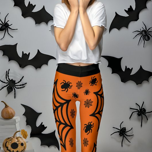 Leggings Halloween Spiderweb