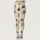 Leggings Halloween vintage (Devant)