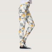 Leggings Halloween Whimsical Cauldron et Motif de chats (Droite)