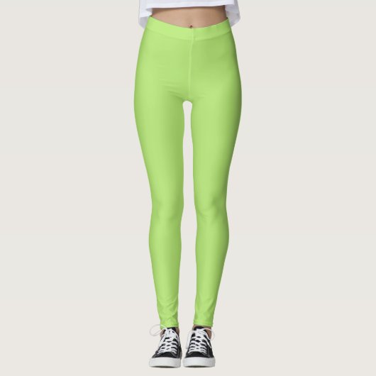 Leggings Halloween Wicked Witch Light Green Bas (Devant)