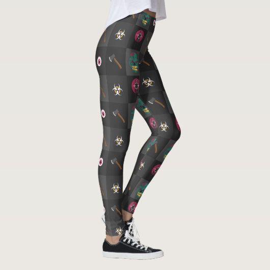 Leggings halloween zombie hunter (Droite)