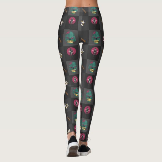Leggings halloween zombie hunter (Dos)