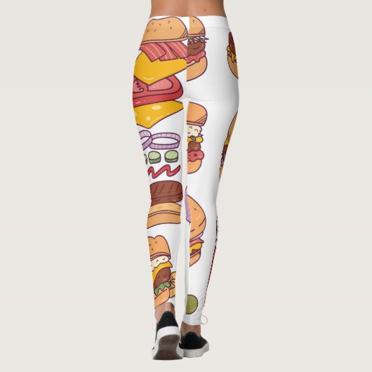 Leggings hamburgers (Dos)