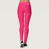 Leggings HAMbyWG - Légendes de compression - Bande rose (Dos)