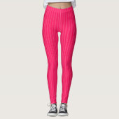 Leggings HAMbyWG - Légendes de compression - Bande rose (Devant)