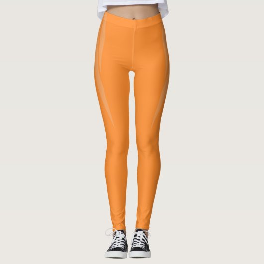Leggings HAMbyWG - Légendes de compression - Orange (Devant)