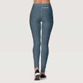 Leggings HAMbyWG - Légendes - Impression bleue (Dos)