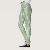 Leggings HAMbyWG - Légendes - Vert clair et blanc (Gauche)