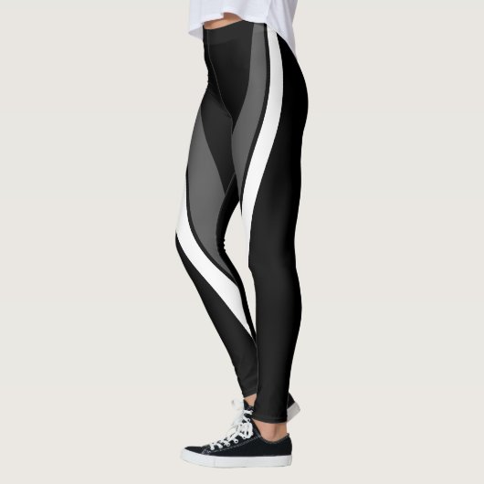 Leggings HAMbyWG - Signatures - Noir/Gris/Option (Gauche)