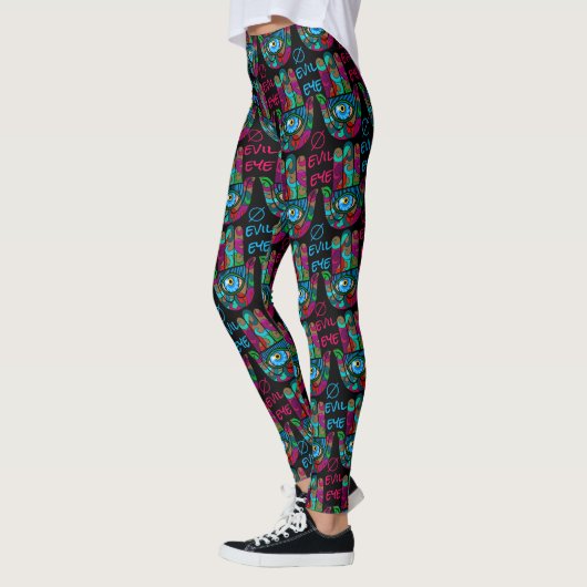 Leggings Hamsas super coloré (Gauche)