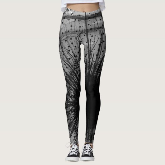 Leggings Hanche et guêtres géniales de concepteur (Devant)