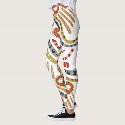 Leggings Hand-drawn art (Gauche)