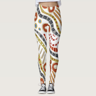 Leggings Hand-drawn art
