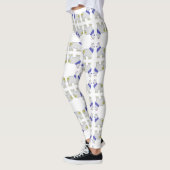 Leggings Hanoukka Cute Alpaca Feliz Janucá (Gauche)