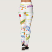 Leggings Hanoukka Design (Dos)