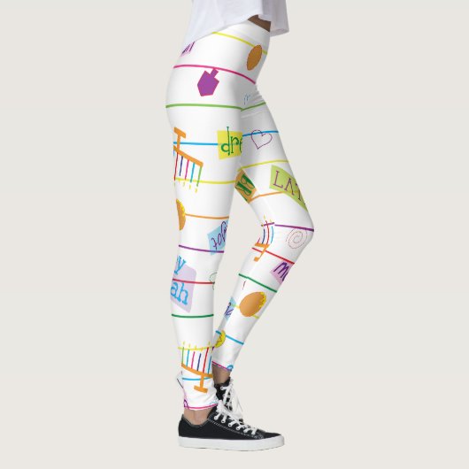 Leggings Hanoukka Design (Droite)