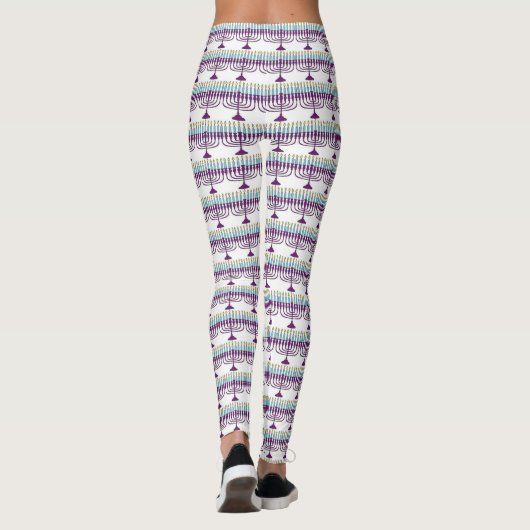 Leggings Hanoukka Menorah (Dos)