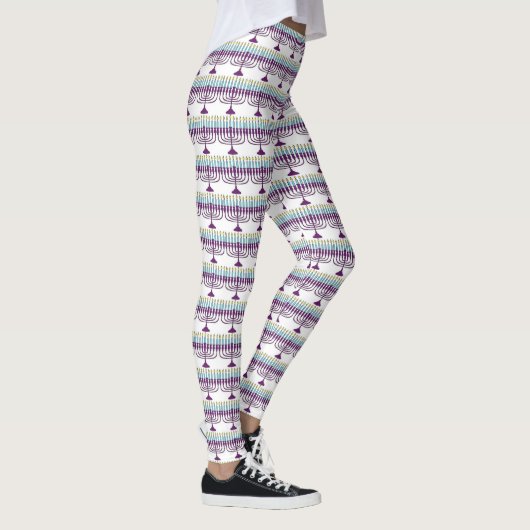 Leggings Hanoukka Menorah (Droite)