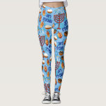 Leggings Hanukiahs, Menorahs et Motif de bougies<br><div class="desc">Vous pouvez porter vos hanukiahs,  Menorahs,  et bougies Motif leggings encore et encore et ils ne perdront pas leur forme. Soyez à l'aise et soyez cool avec votre propre paire unique de leggings!</div>