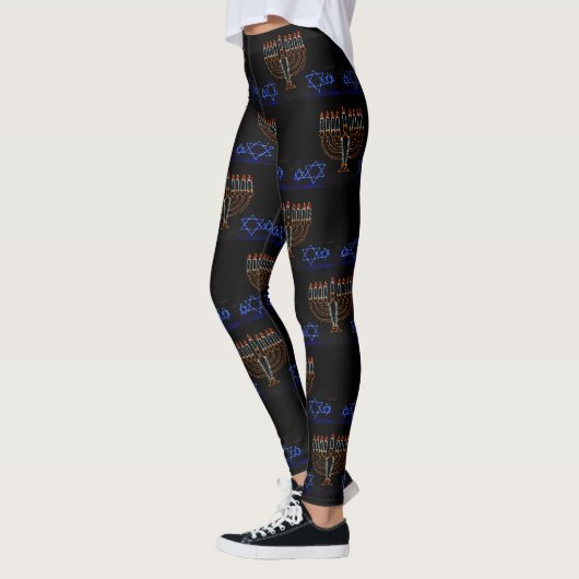 Leggings Hanukkah (Gauche)