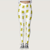 Leggings Hanukkah seagull with dreidel and gelt (Devant)