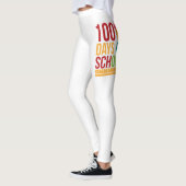 Leggings Happy 100 Days Of School Cute Pencil (Gauche)