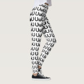 Leggings Happy Anime Face Emoticon (Droite)