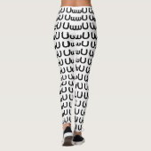 Leggings Happy Anime Face Emoticon (Dos)