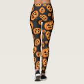 Leggings Happy Citrouille Face Halloween (Dos)