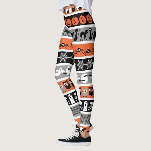 Leggings Happy Halloween design (Gauche)