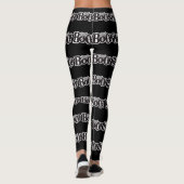 Leggings Happy Halloween Éffrayant Black (Dos)