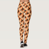 Leggings Happy Halloween Éffrayant Candy Cat (Dos)