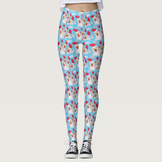 Leggings Happy hen (Devant)