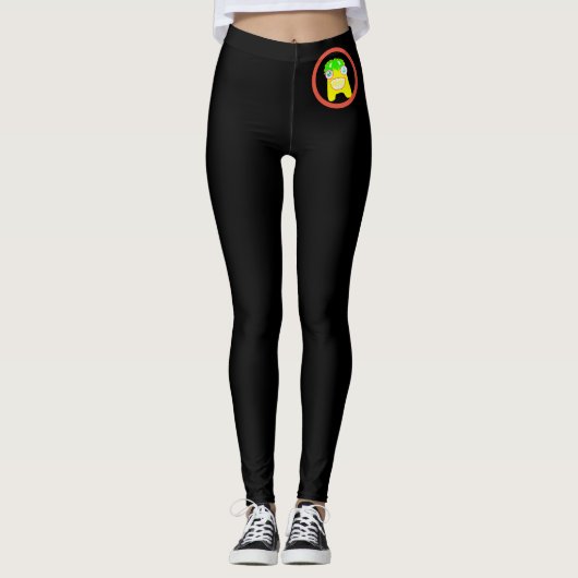 LEGGINGS HAPPY MONSTER VOGUE MEISJES (Voorkant)
