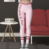 Leggings Happy Valentine's Day Love Cute Red Pink DIY Gift