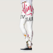 Leggings Happy Wedding anniversary (Gauche)