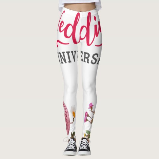 Leggings Happy Wedding anniversary (Devant)
